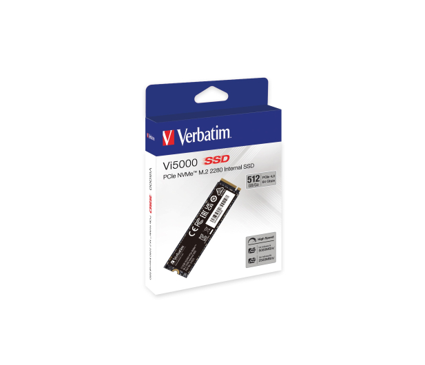 Verbatim 512GB M.2 PCIe Gen4 NVMe Vi5000 - 1216350 - zdjęcie 2